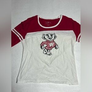Women’s Campus Heritage University of Wisconsin Badgers Long sleeve size XL.